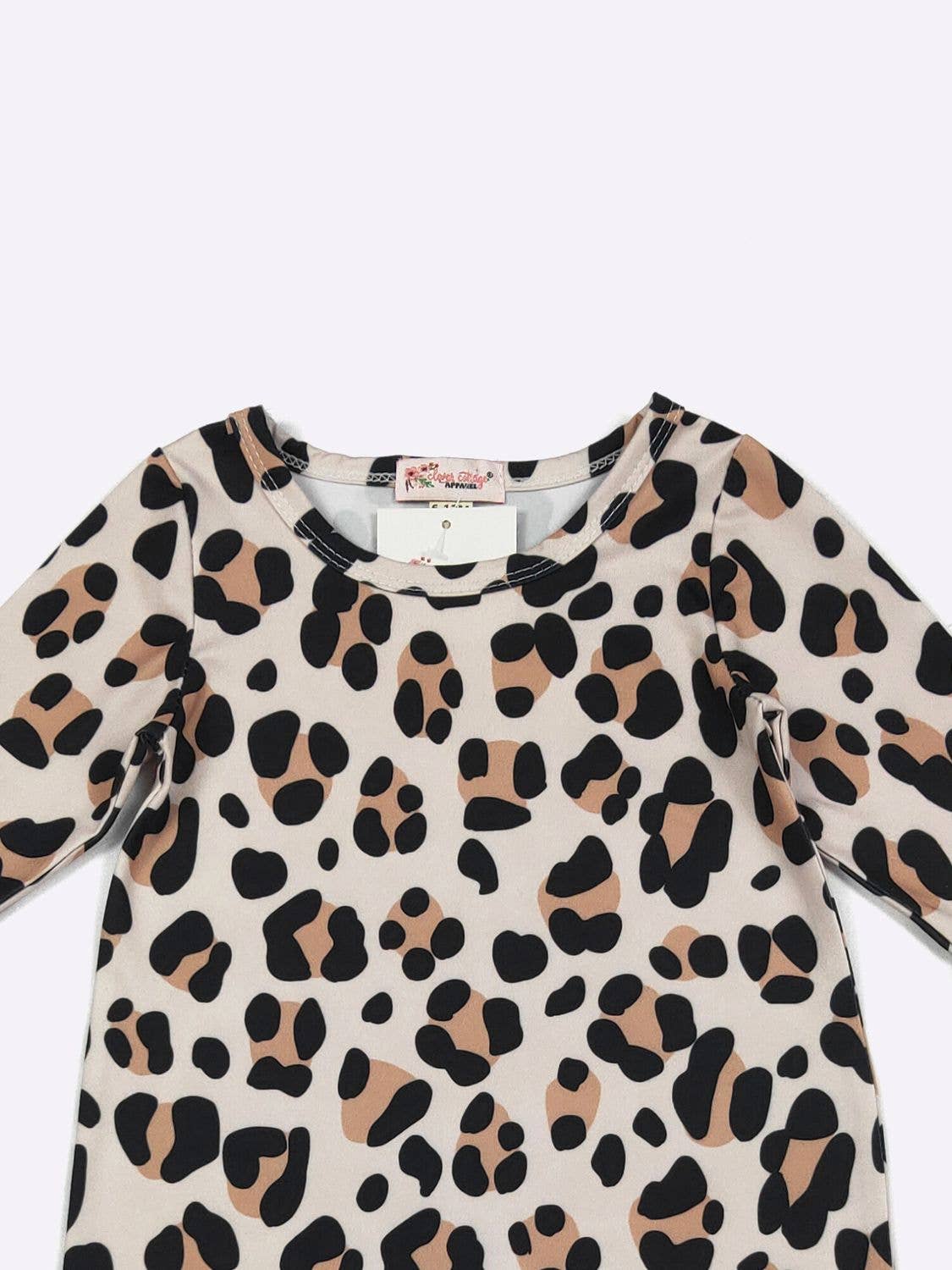 Clover Cottage - Cheetah Baby Romper