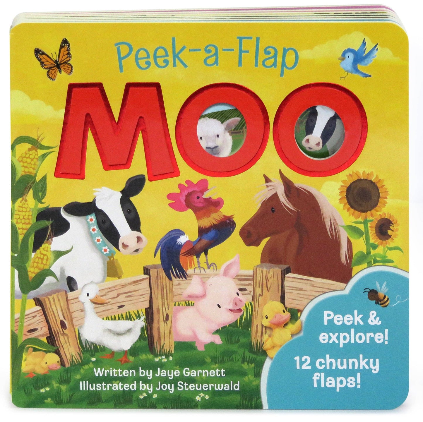 Cottage Door Press - Moo Lift a Flap Farm Board Book