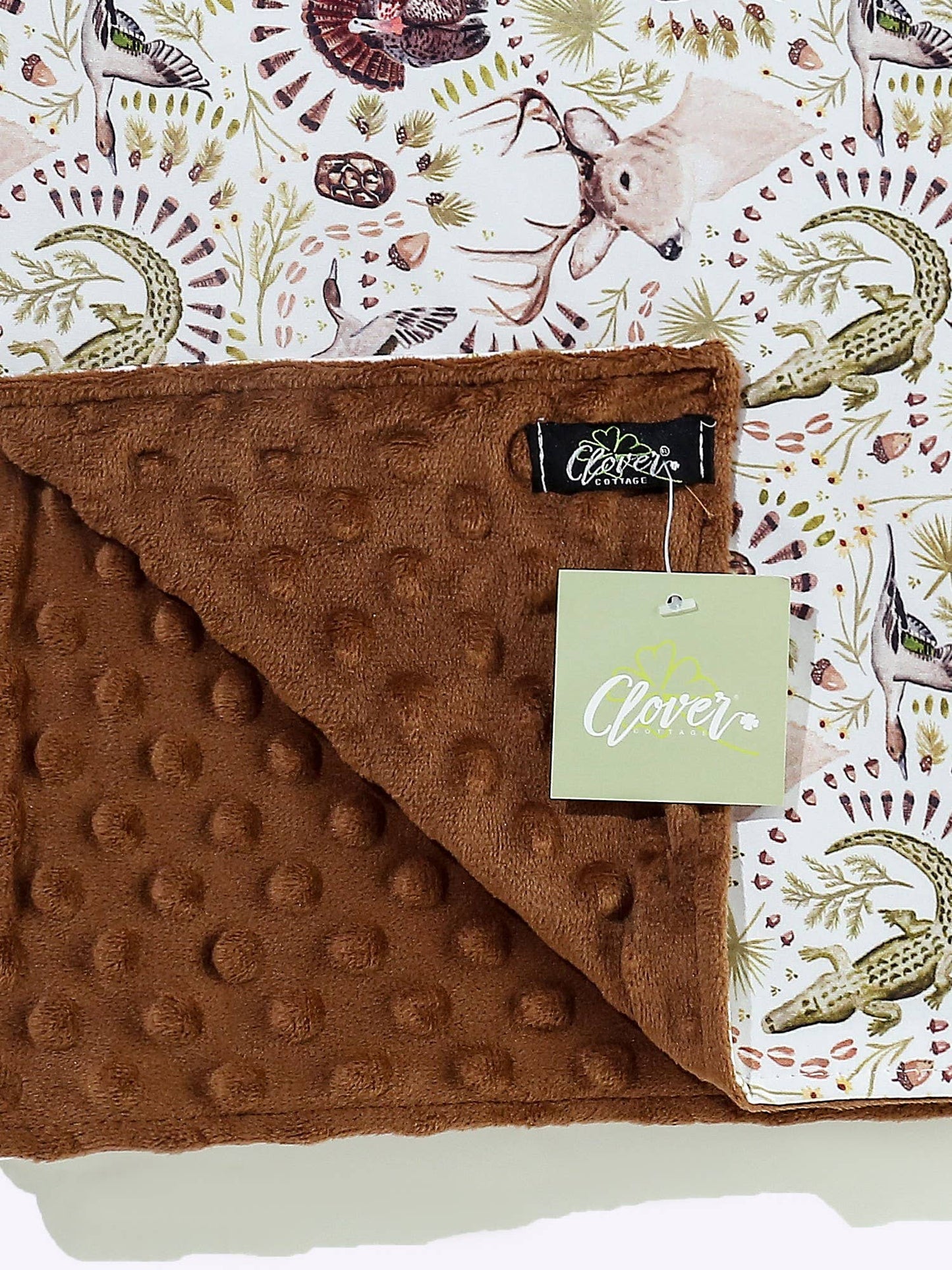 Clover Cottage - Hunting Tracks Blanket