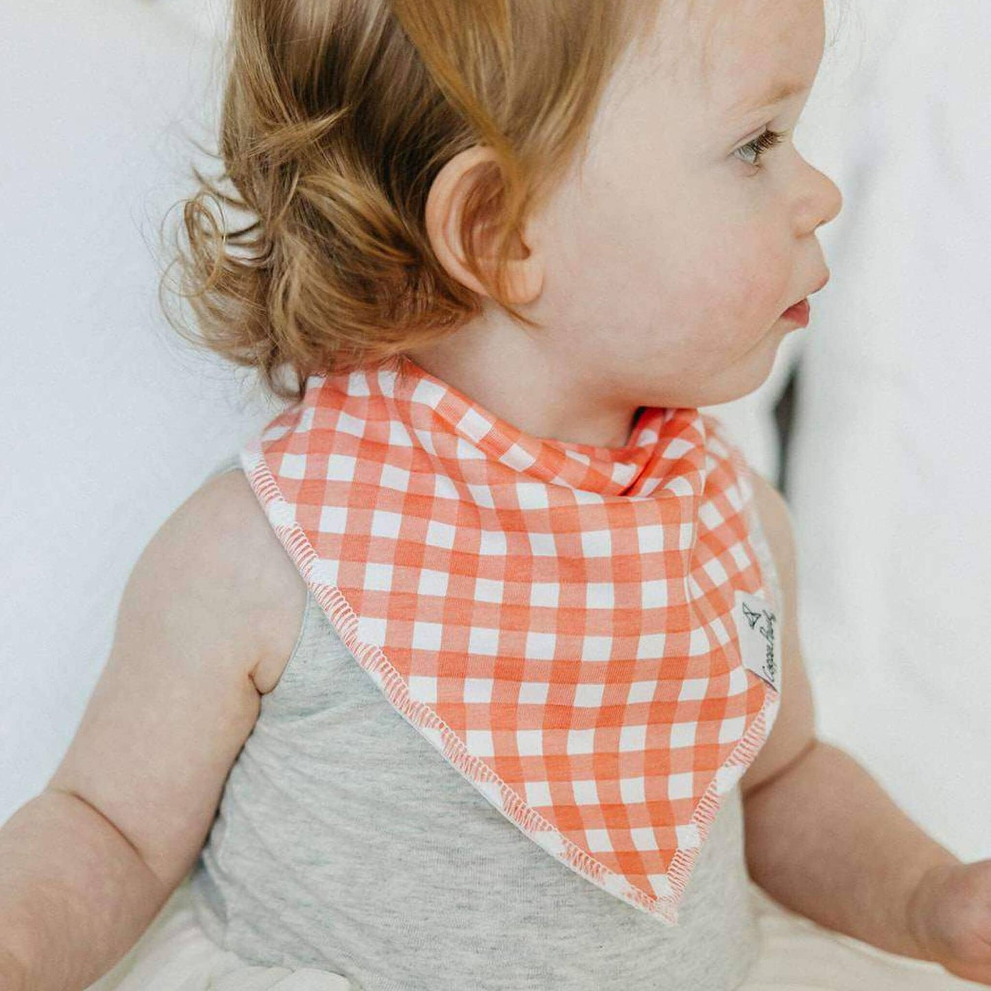 Copper Pearl - 4 Pack Baby Bandana Bibs - Goosie