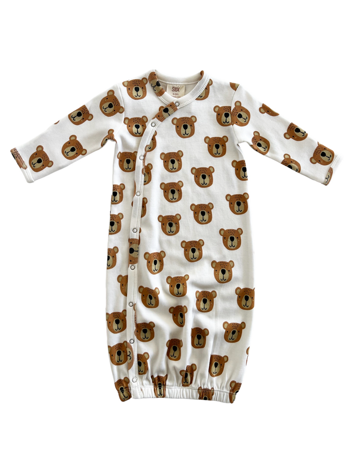 SIIX Collection - Baby Bear / Organic Gown (Baby - Kids)