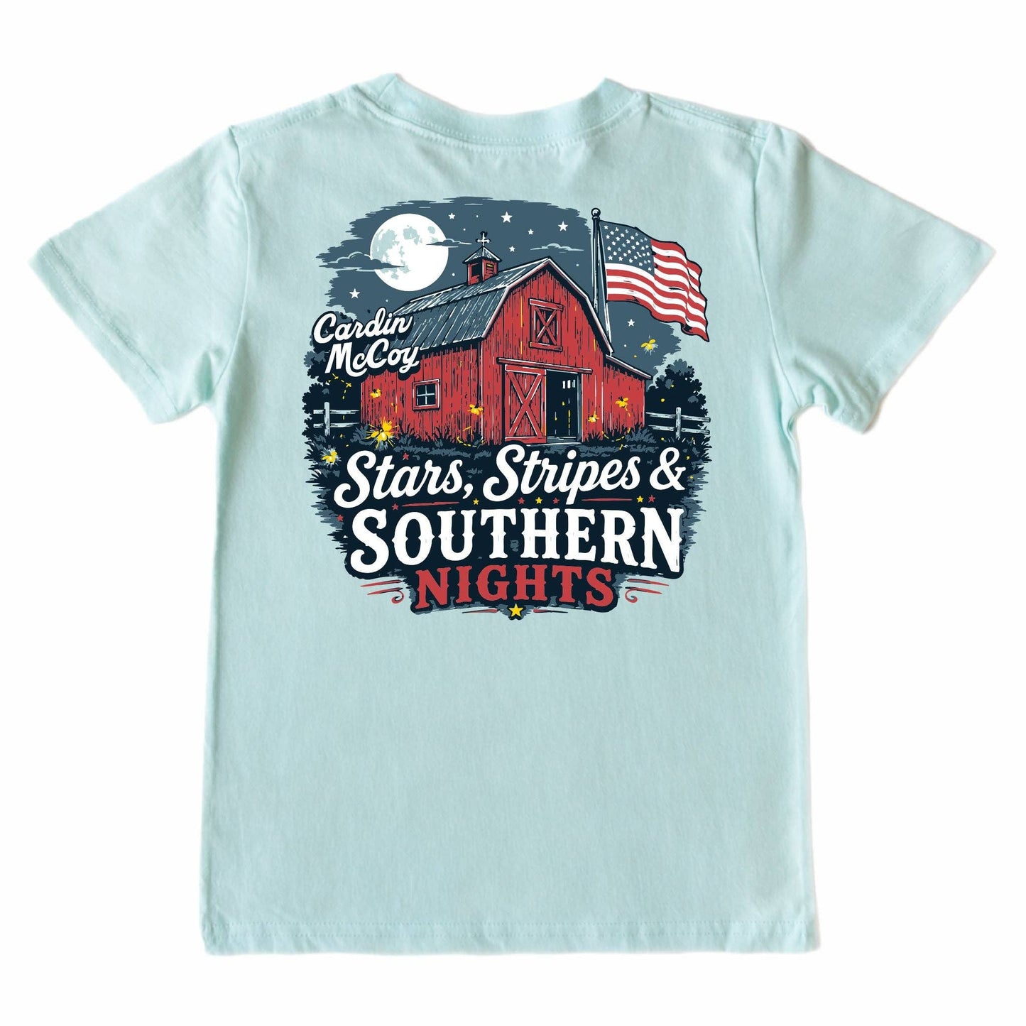 Kids' Stars, Stripes and Southern Nights Short-Sleeve Tee