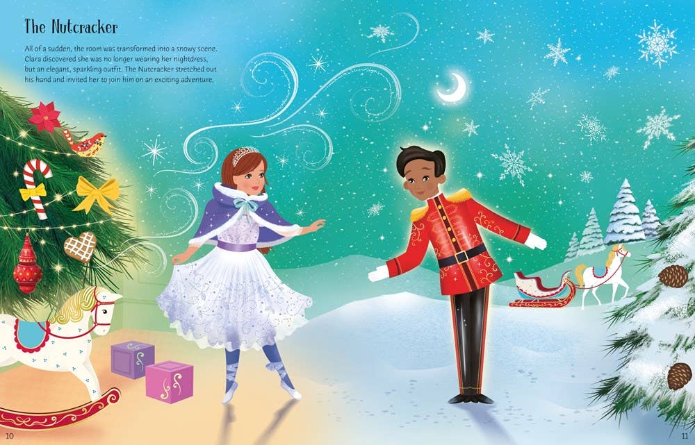 HarperCollins - Sticker Dolly Dressing The Nutcracker : Usborne