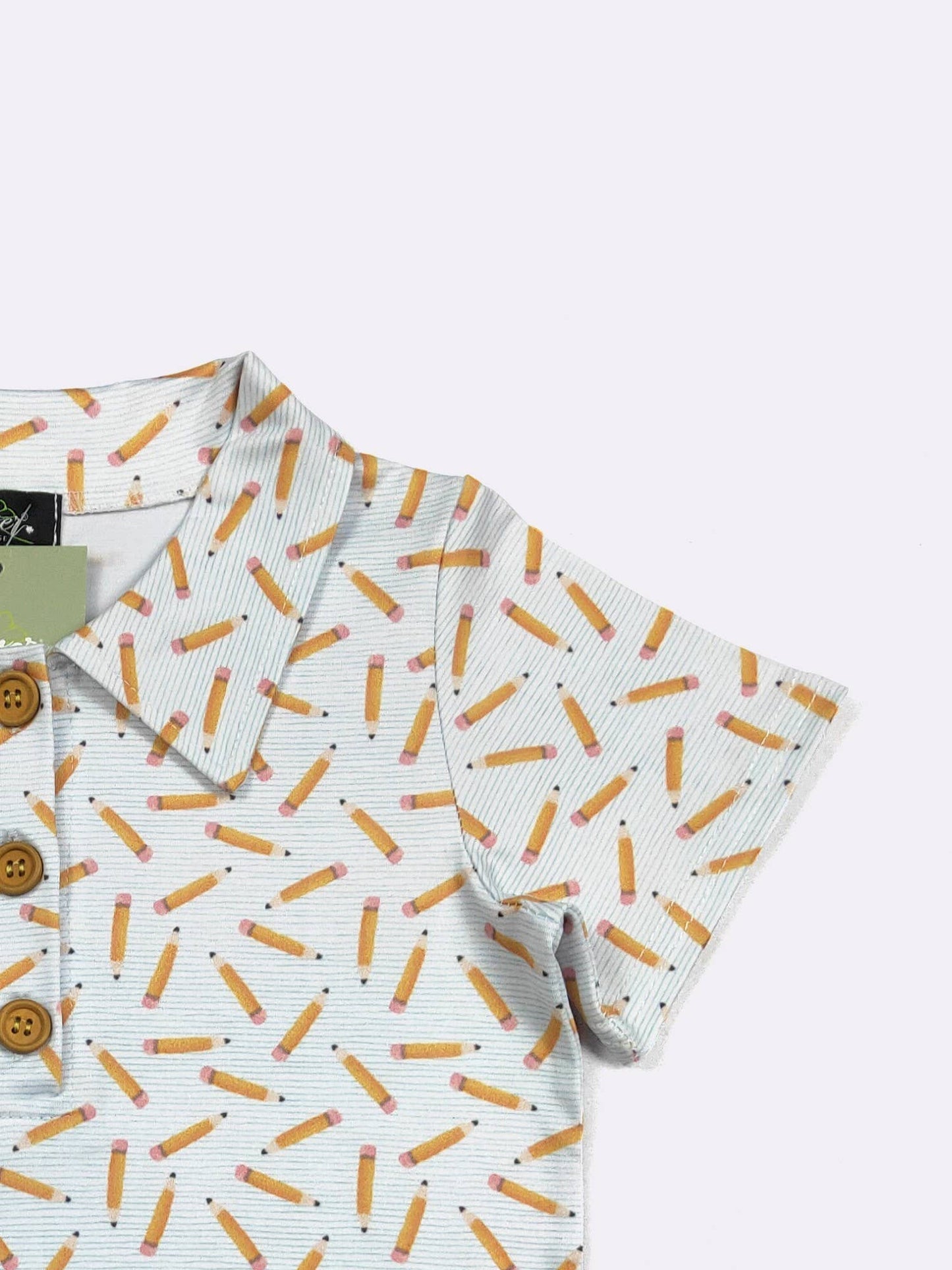 Pencil Boy Collar Shirt