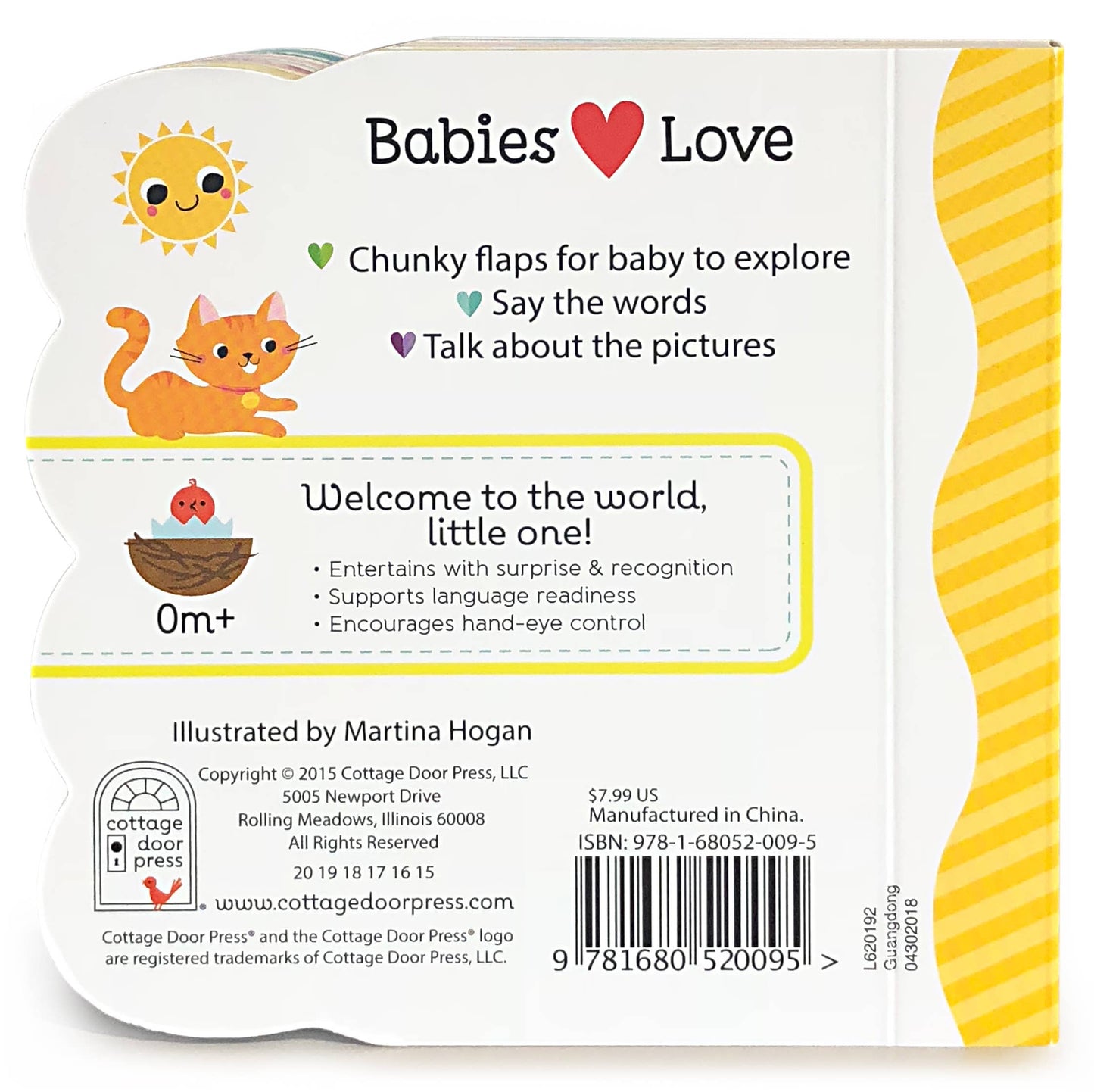 Cottage Door Press - Babies Love First Words Lift-a-Flap Board Book