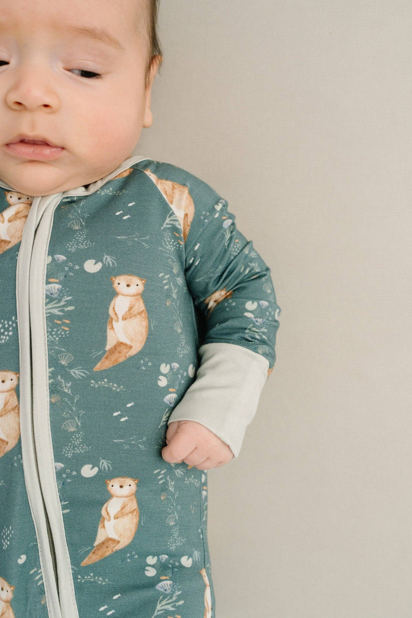 Little One Shop - Otter Pals Bamboo Sleeper