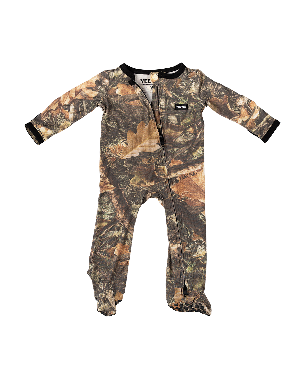 Yee Yee - Camo Bamboo Zip-Up Sleeper