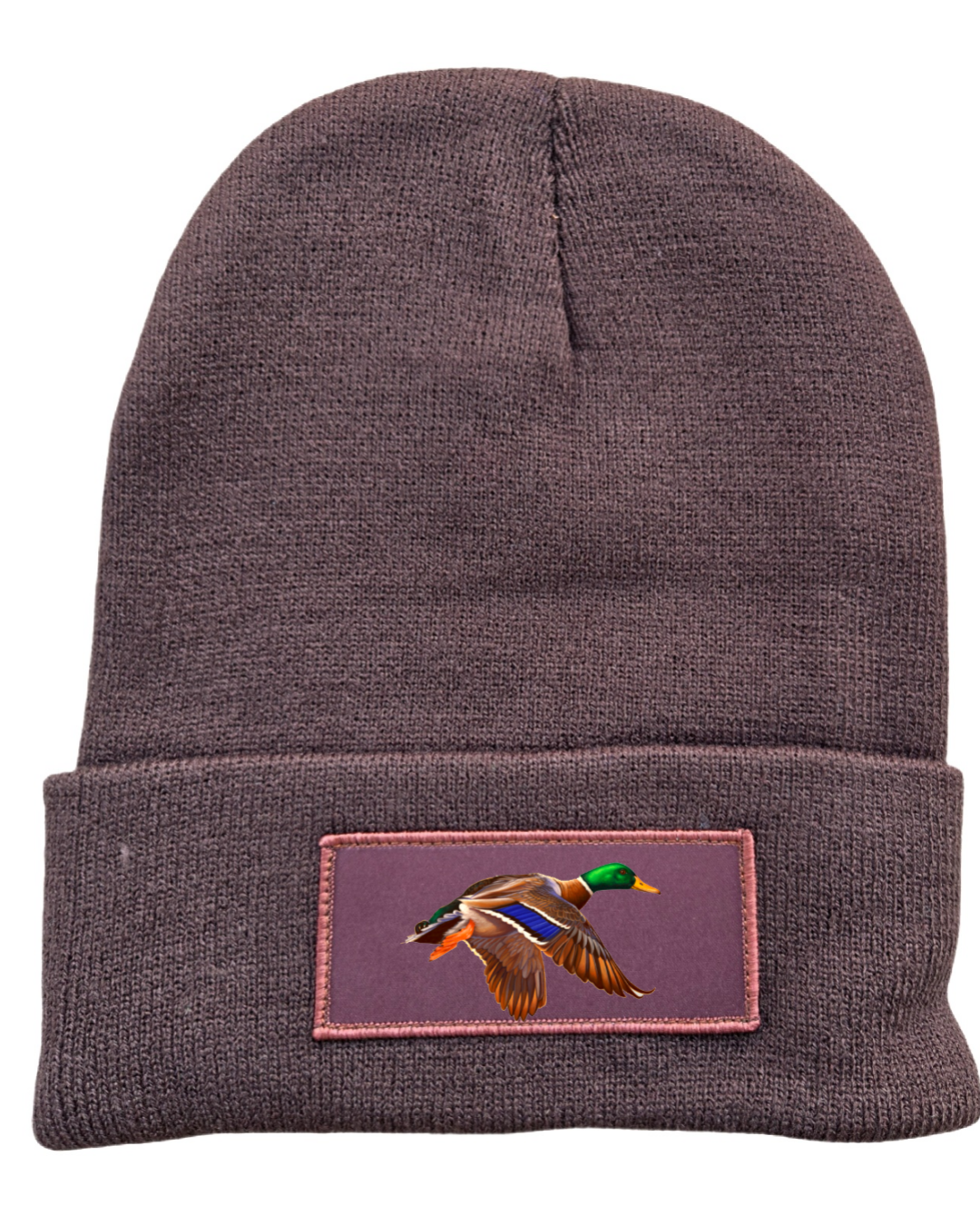 Flying Mallard Duck Winter Beanie Hat