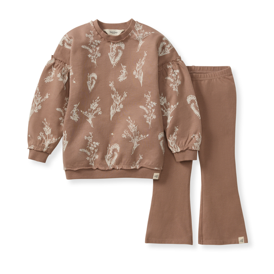 Burt's Bees Baby - Little Wild Flower Toddler Sweatshirt Set