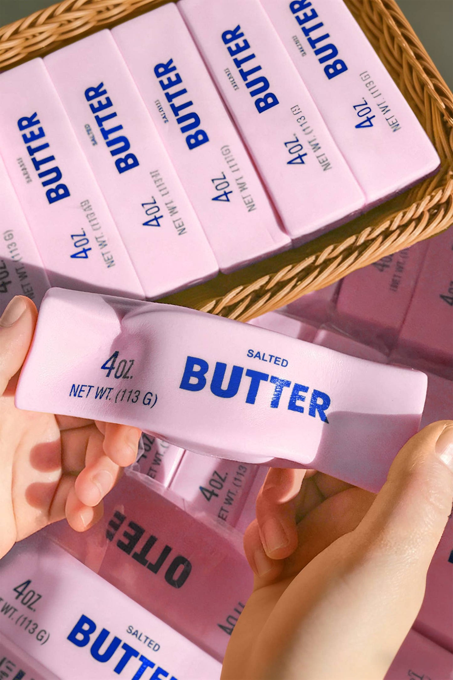 Butter Sofe Sticker Relieve Pressure Toy