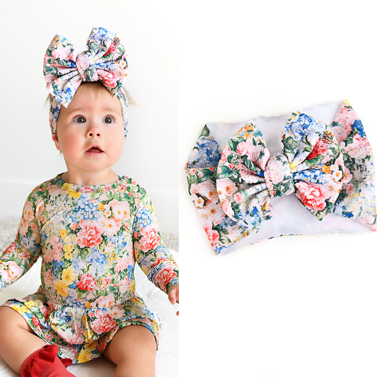 Joanna HEADWRAP Baby Toddler Floral Hair Accessories
