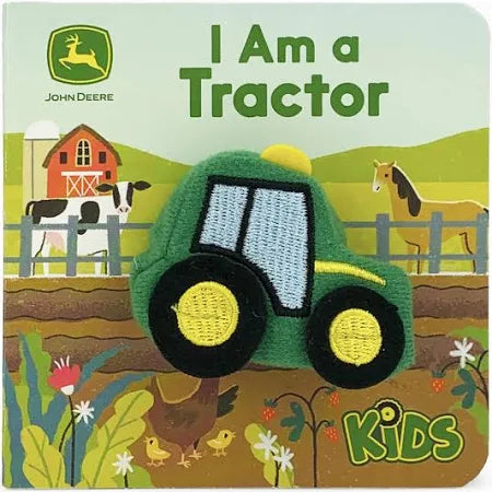 John Deere I Am A Tractor Puppet Book